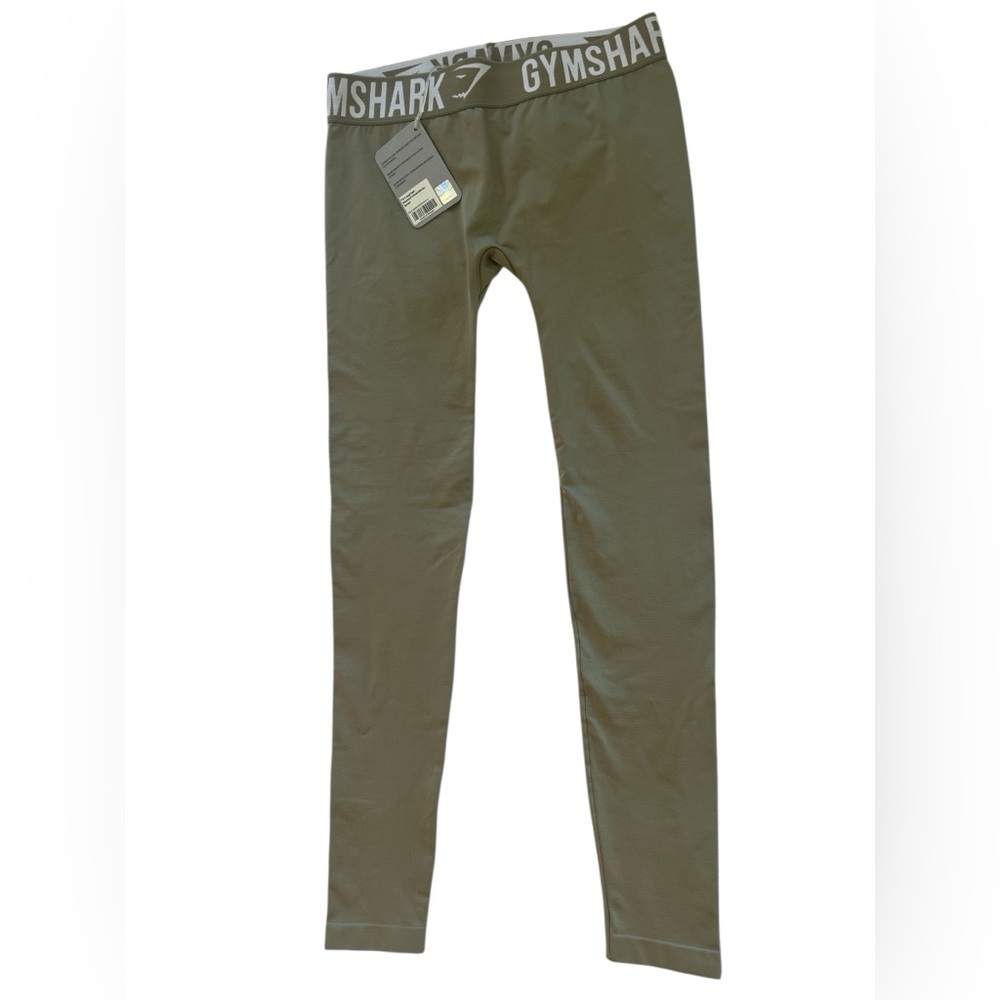 Gymshark Women's Leggings in Olive Green